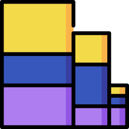 Mekko chart icon