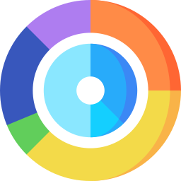 donut-diagram icoon
