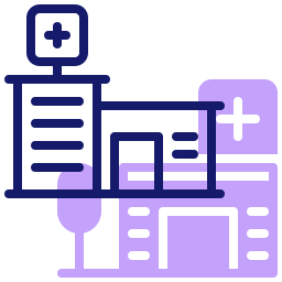 clinique de santé Icône