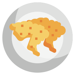 Fried chicken icon