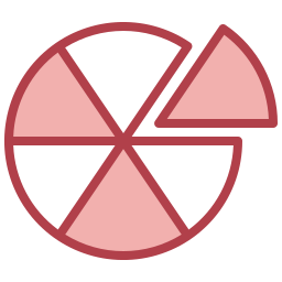 diagramme circulaire Icône