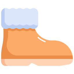bota de nieve icono