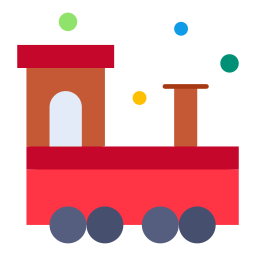 Toy train icon