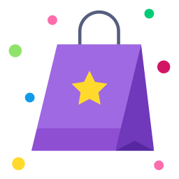 Christmas bag icon