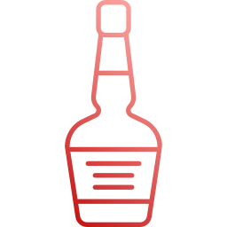 Бутылка рома иконка