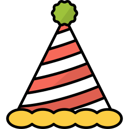 czapka imprezowa ikona
