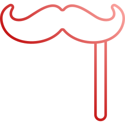 moustache Icône