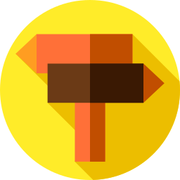 Post sign icon