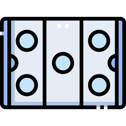 terrain de hockey Icône