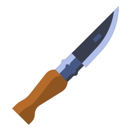 Cutting knife icon