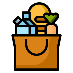 Grocery bag icon