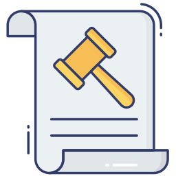 Legal document icon