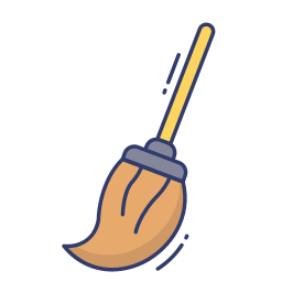 Floor mop icon