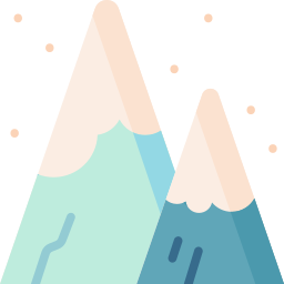 montagnes Icône