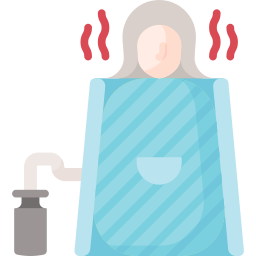 bolsa de sauna icono