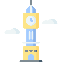 Clock tower icon