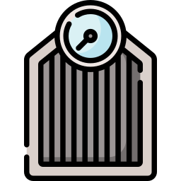 Weight scale icon