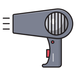 secador de cabello icono