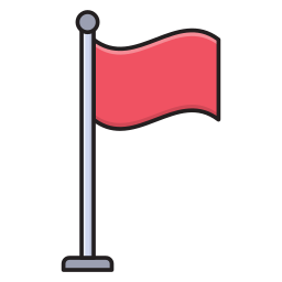 bandera icono