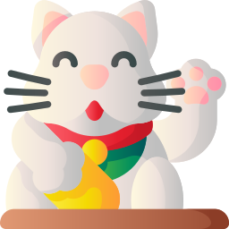 maneki neko Ícone