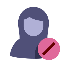 Block user icon