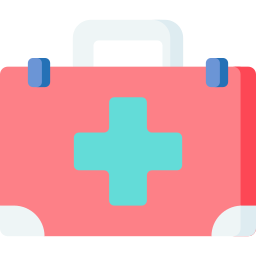 First aid kit icon