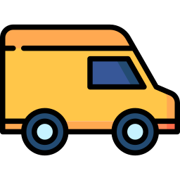 Грузовой фургон иконка