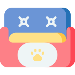 cama para mascotas icono