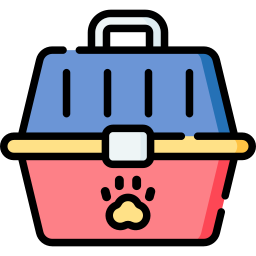 Pet carrier icon