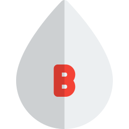 Blood type b icon