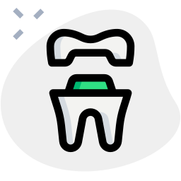 Dental crown icon