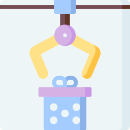 Crane machine icon