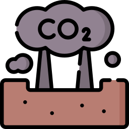 Carbon sequestration icon