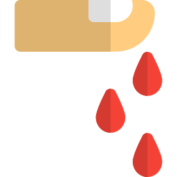 gota de sangue Ícone