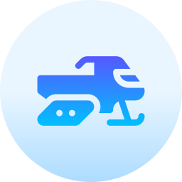 Snowmobile icon