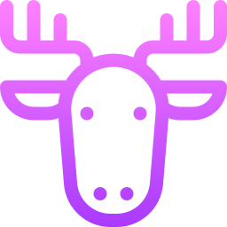 jeleń ikona