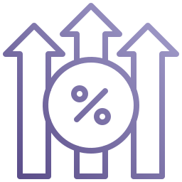 Interest rate icon