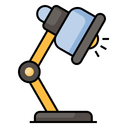 Table lamp icon