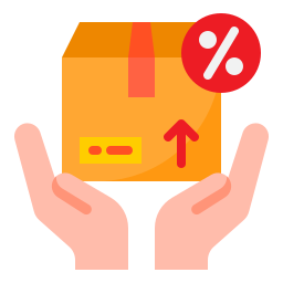 Delivery box icon