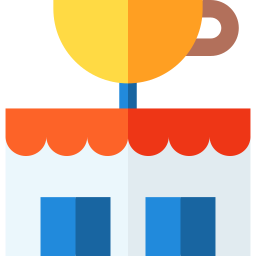 Coffee shop icon