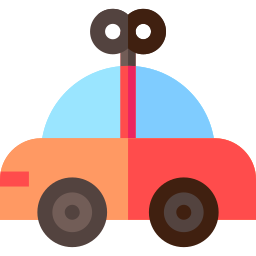 voiture de bébé Icône