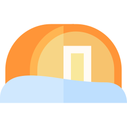 Camping tent icon