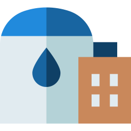 Water deposit icon