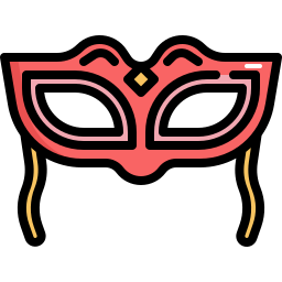 Carnival mask icon