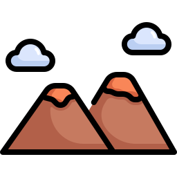 montaña icono