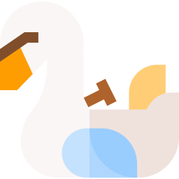 Swan boat icon