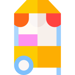 Food cart icon