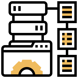 stockage de données Icône