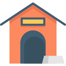 Dog house icon