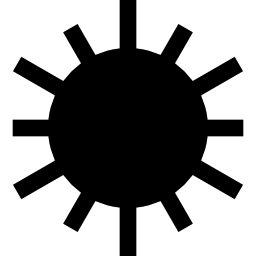 słońce ikona